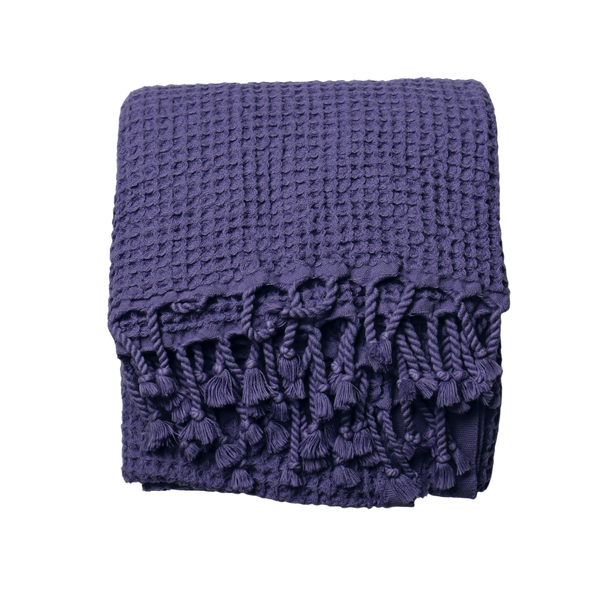 Purple discount patterned towels