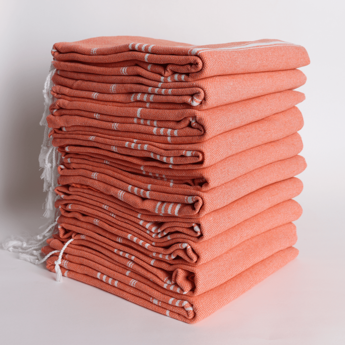 Orange Turkish Beach Towel Sultan