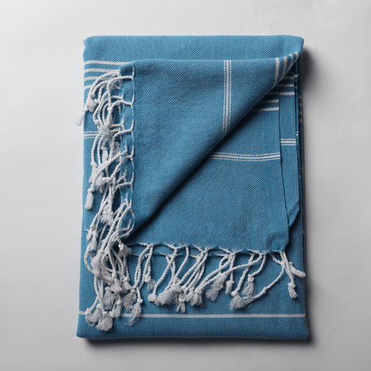 Turquoise Turkish Beach Towel Sultan - 1