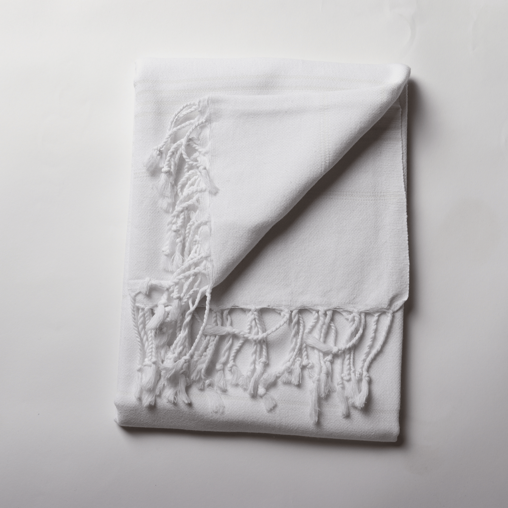 Turkish T Turkish Beach Towel - White