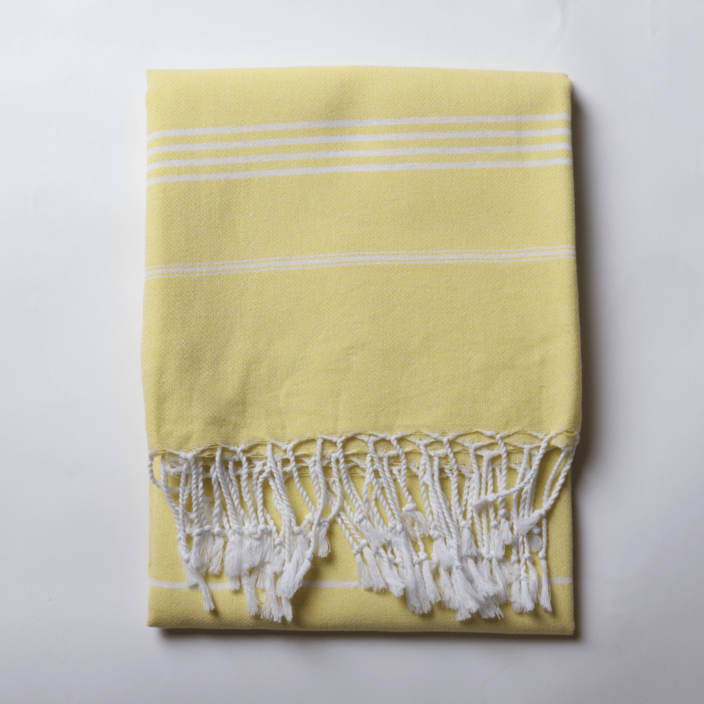 Yellow Turkish Beach Towel Sultan - 1