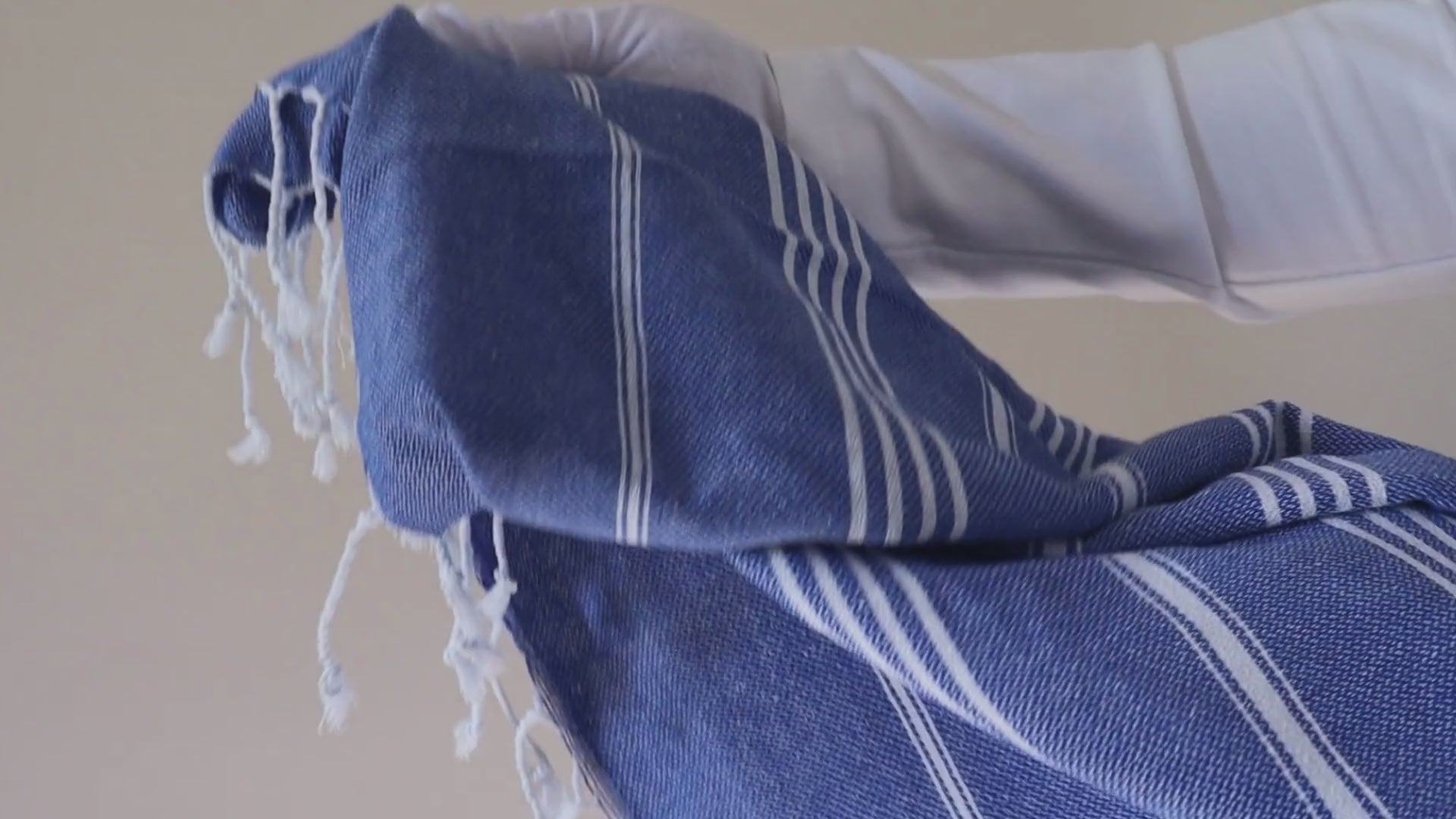 Bulk Turkish Beach Towels Sultan Blue Pack of 10 – Puskul Textile